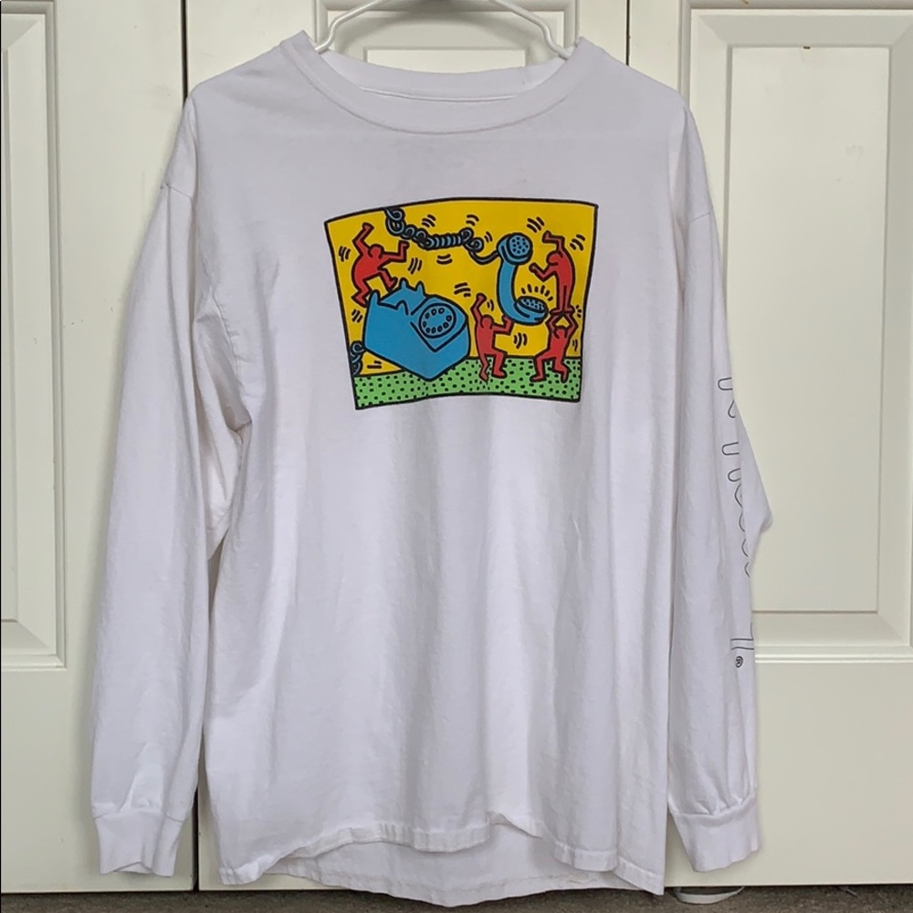Men’s Keith Haring Collection Long Sleeve Tee